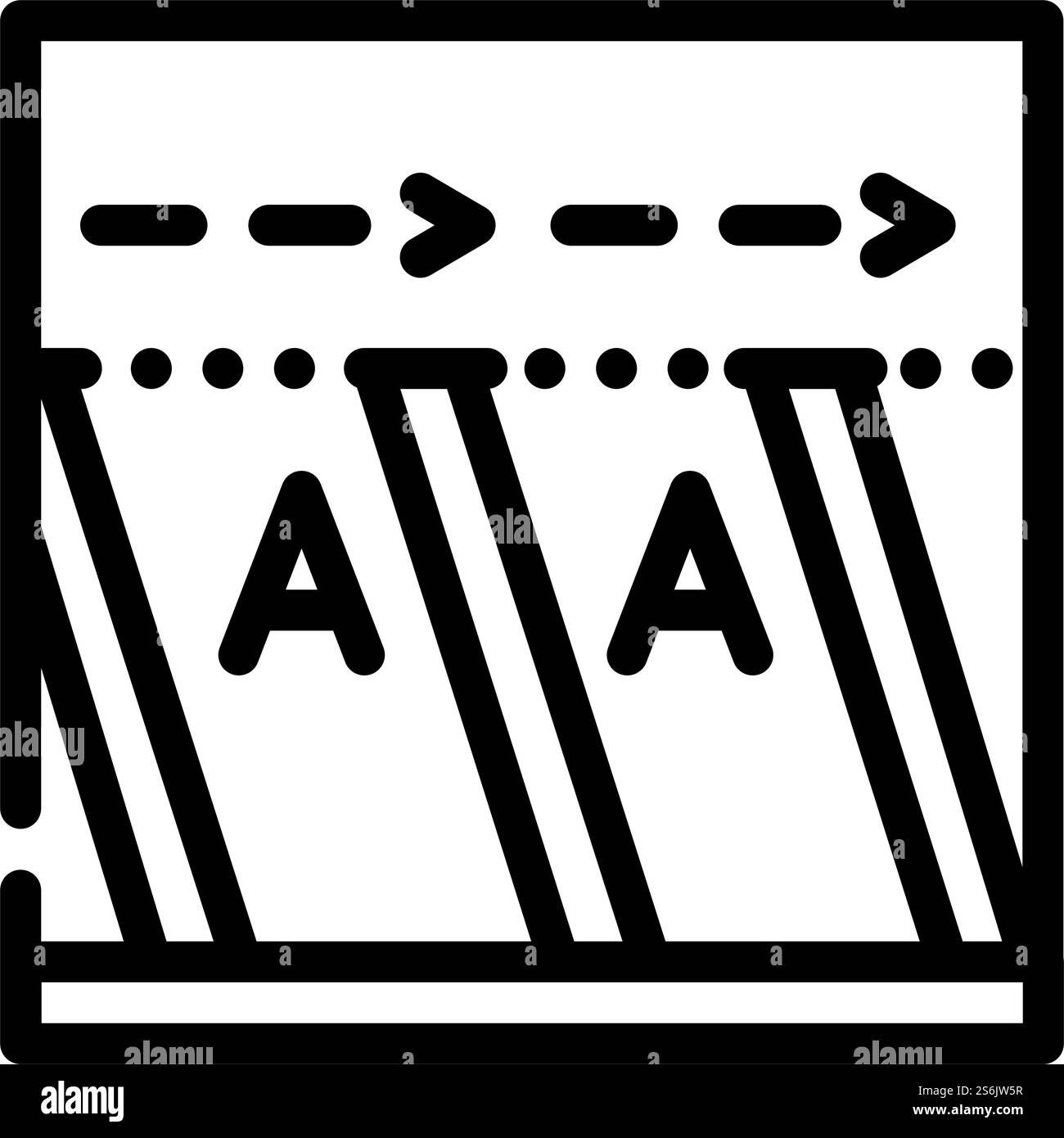 vecteur d'icône de ligne de places de stationnement gratuit. panneau places de parking gratuites. illustration noire du symbole de contour isolé. illustration vectorielle d'icône de ligne de places de stationnement gratuites Illustration de Vecteur
