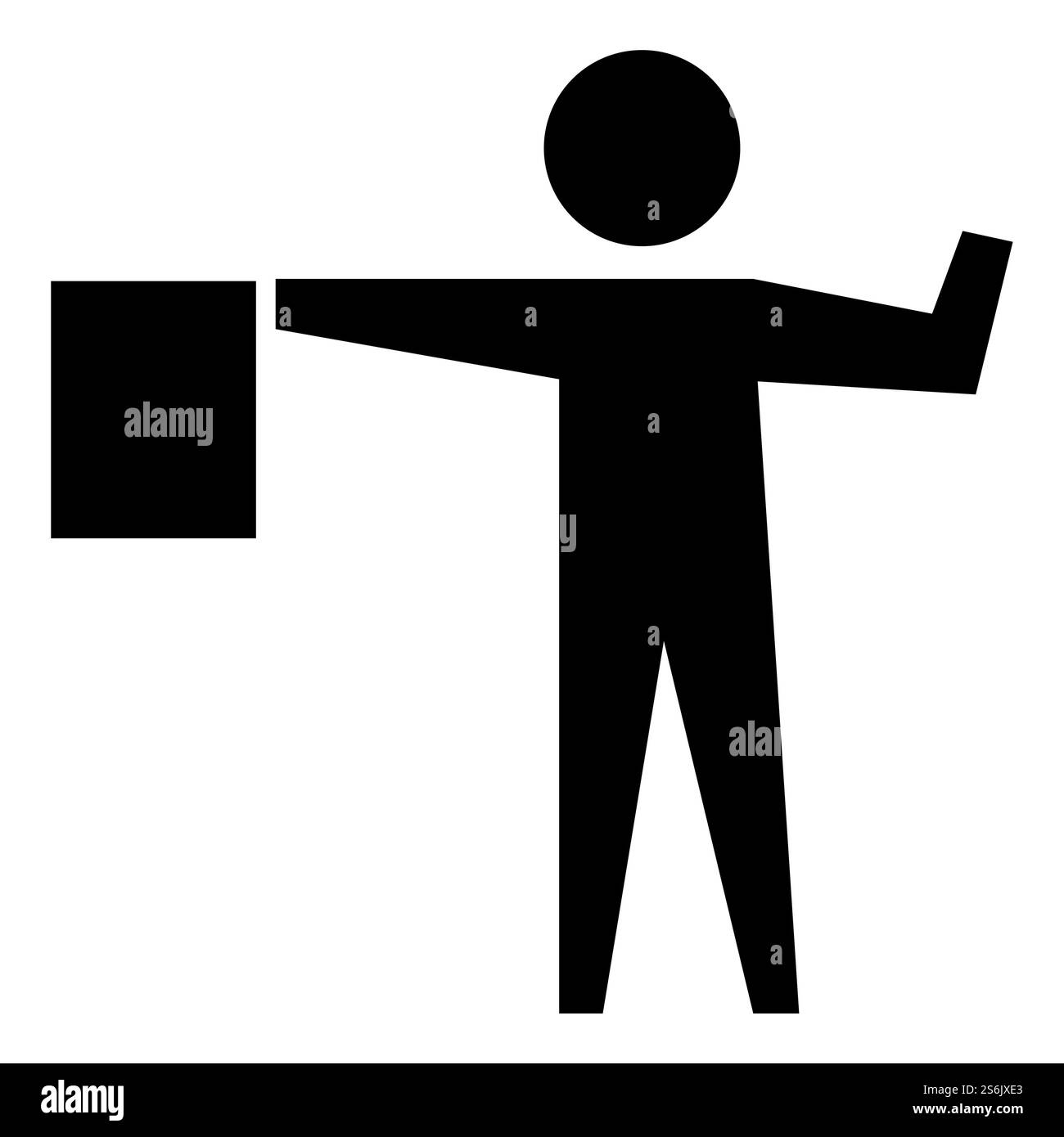 Symbole du drapeau devant isoler sur fond blanc,Illustration vectorielle Illustration de Vecteur