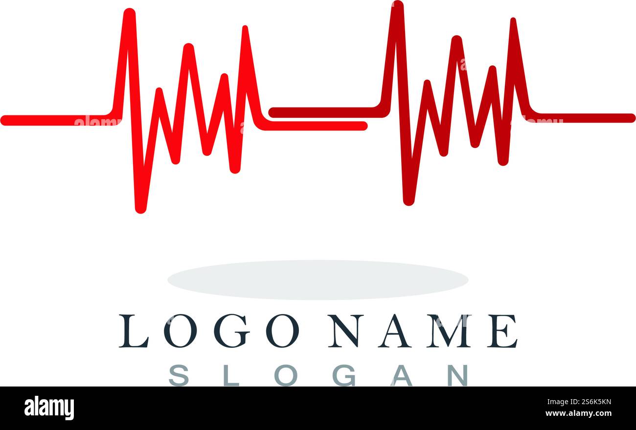 Le pouls modèle icône logo Vector Illustration de Vecteur Le pouls modèle icône logo Vector Illustration de Vecteur