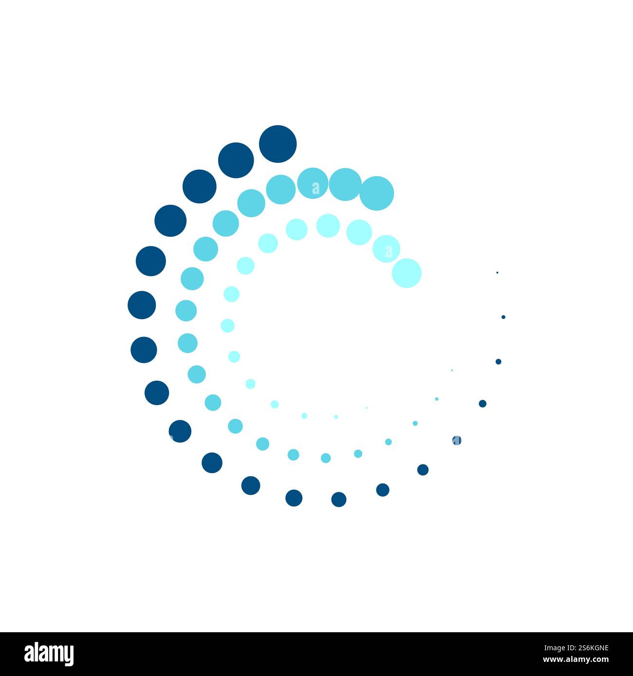 Cercle demi-teinte vecteur illustration design dots Illustration de Vecteur