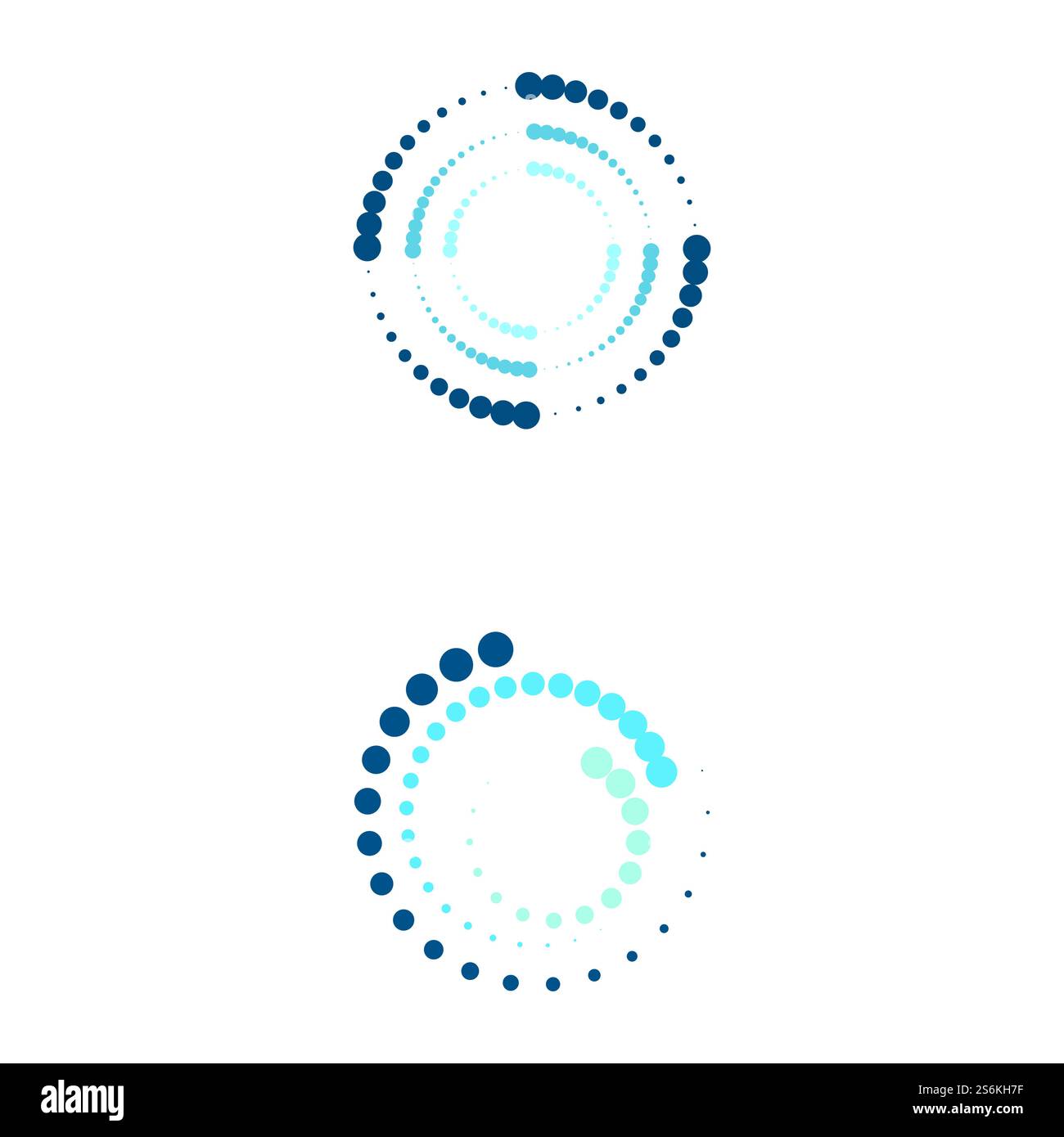 Cercle demi-teinte vecteur illustration design dots Illustration de Vecteur