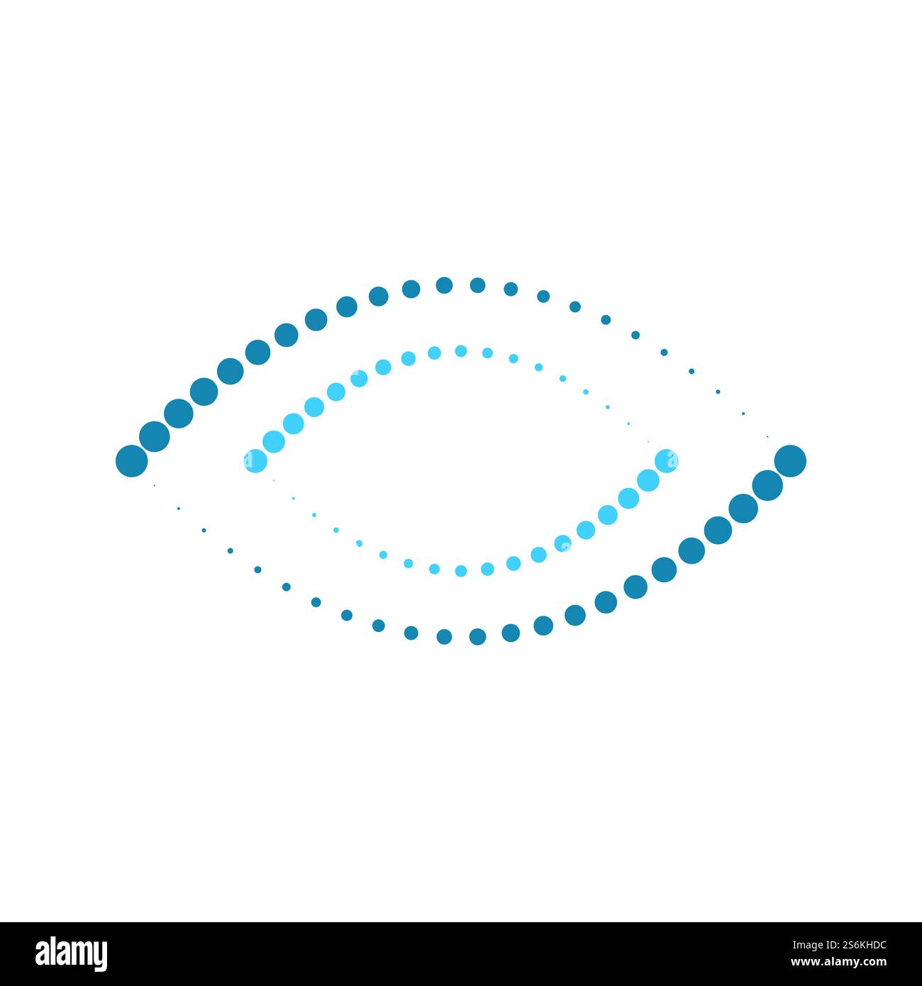 Cercle demi-teinte vecteur illustration design dots Illustration de Vecteur