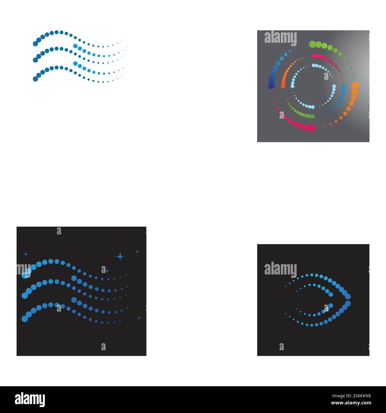 Cercle demi-teinte vecteur illustration design dots Illustration de Vecteur