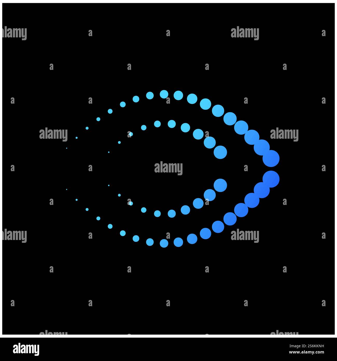 Cercle demi-teinte vecteur illustration design dots Illustration de Vecteur
