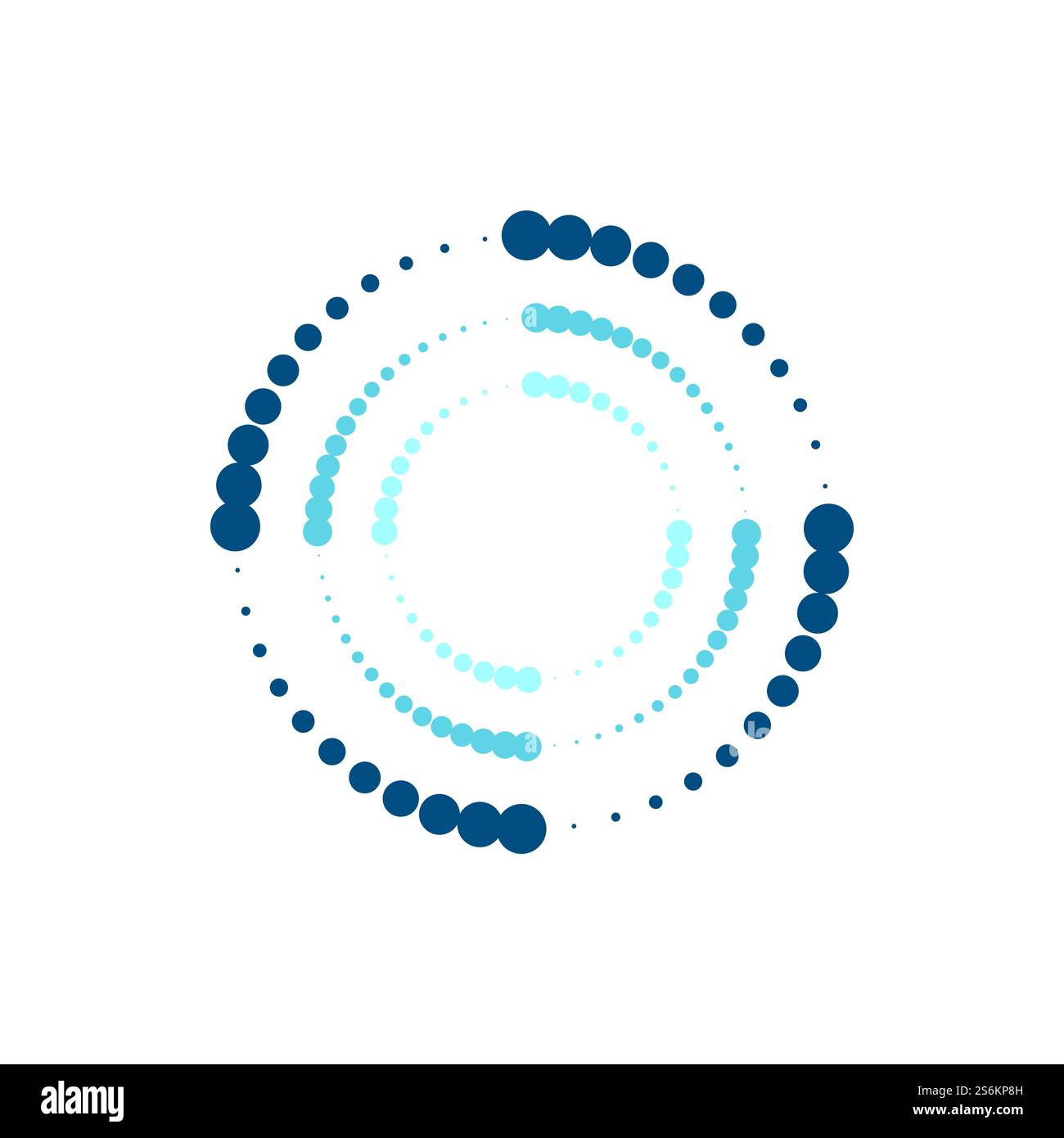 Cercle demi-teinte vecteur illustration design dots Illustration de Vecteur