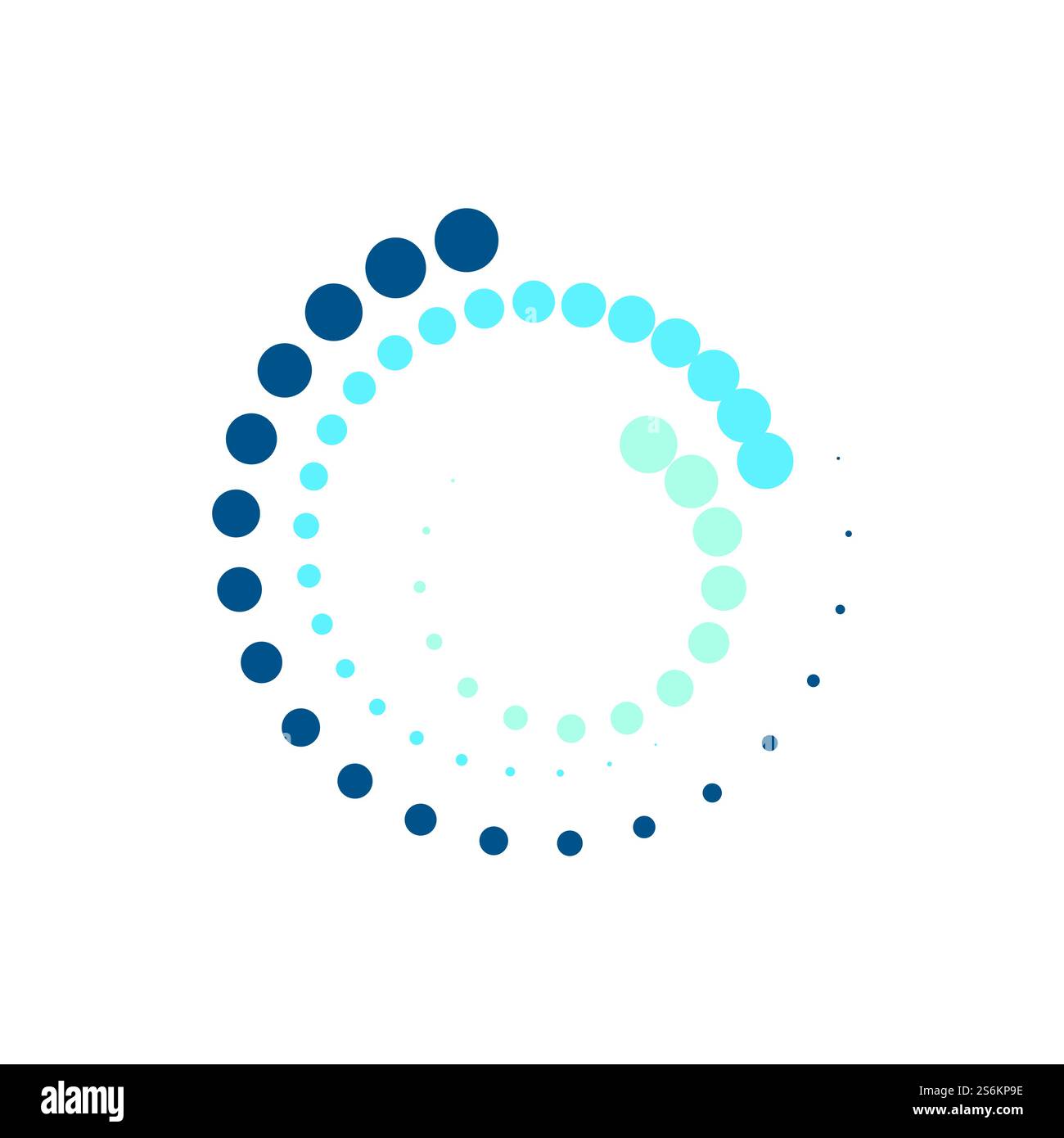 Cercle demi-teinte vecteur illustration design dots Illustration de Vecteur