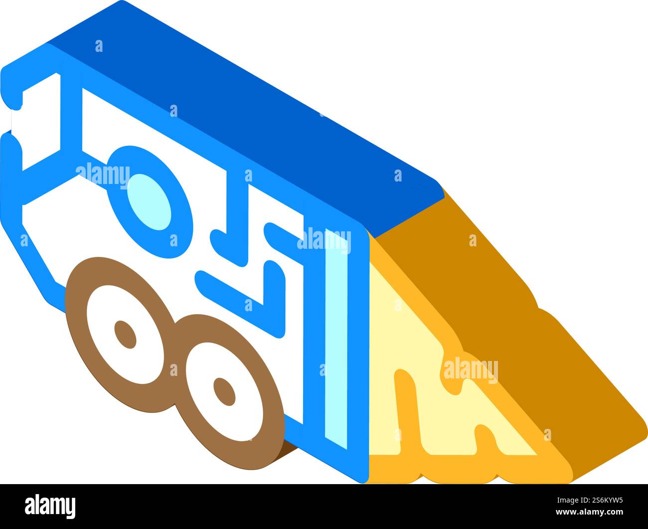 vecteur d'icône isométrique du robot de forage. signe de robot de forage. illustration de symbole isolé. illustration vectorielle d'icône isométrique du robot de forage Illustration de Vecteur