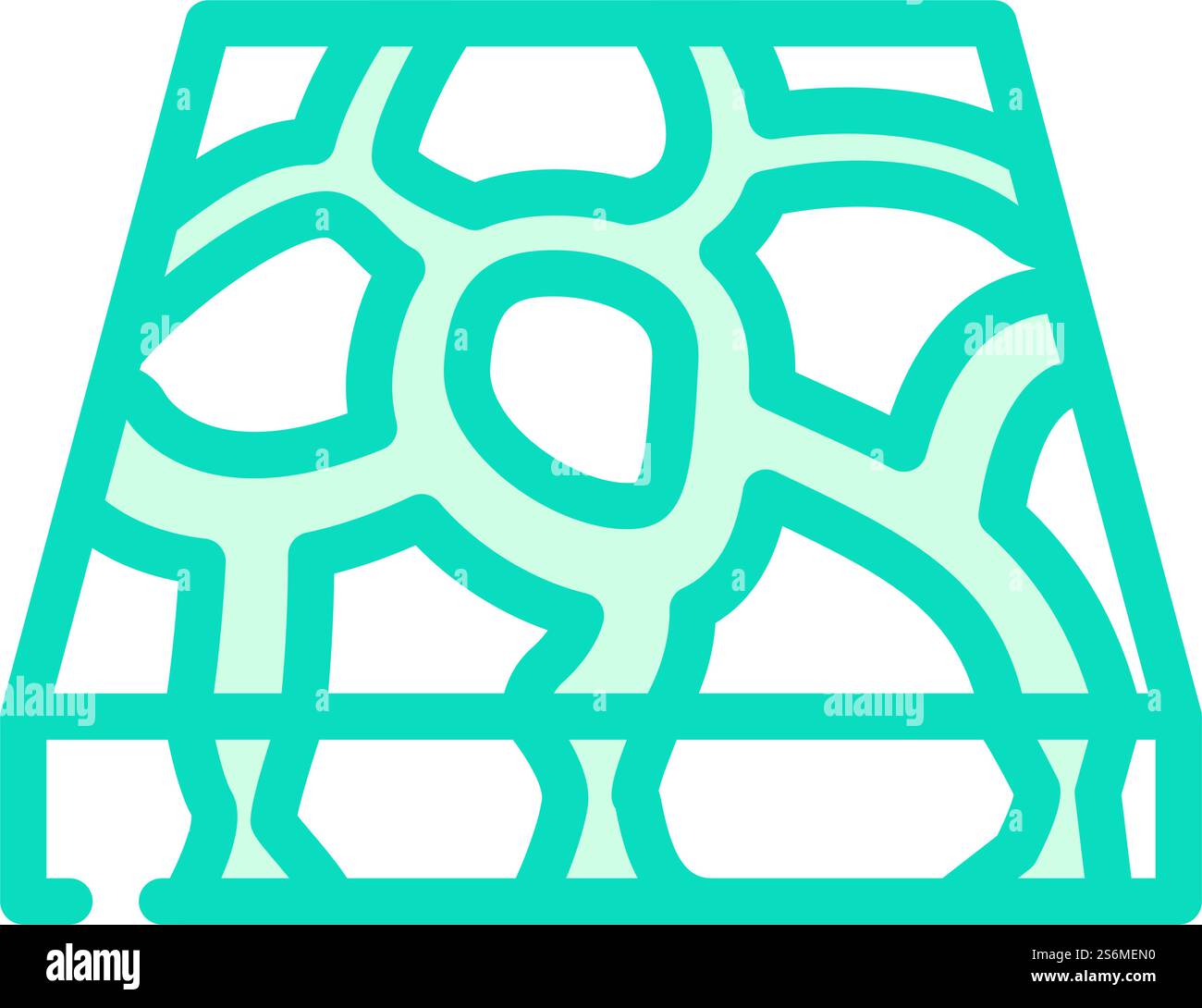 vecteur d'icône de couleur de sol en pierre. panneau de plancher en pierre. illustration de symbole isolé. illustration vectorielle d'icône de couleur de plancher en pierre Illustration de Vecteur