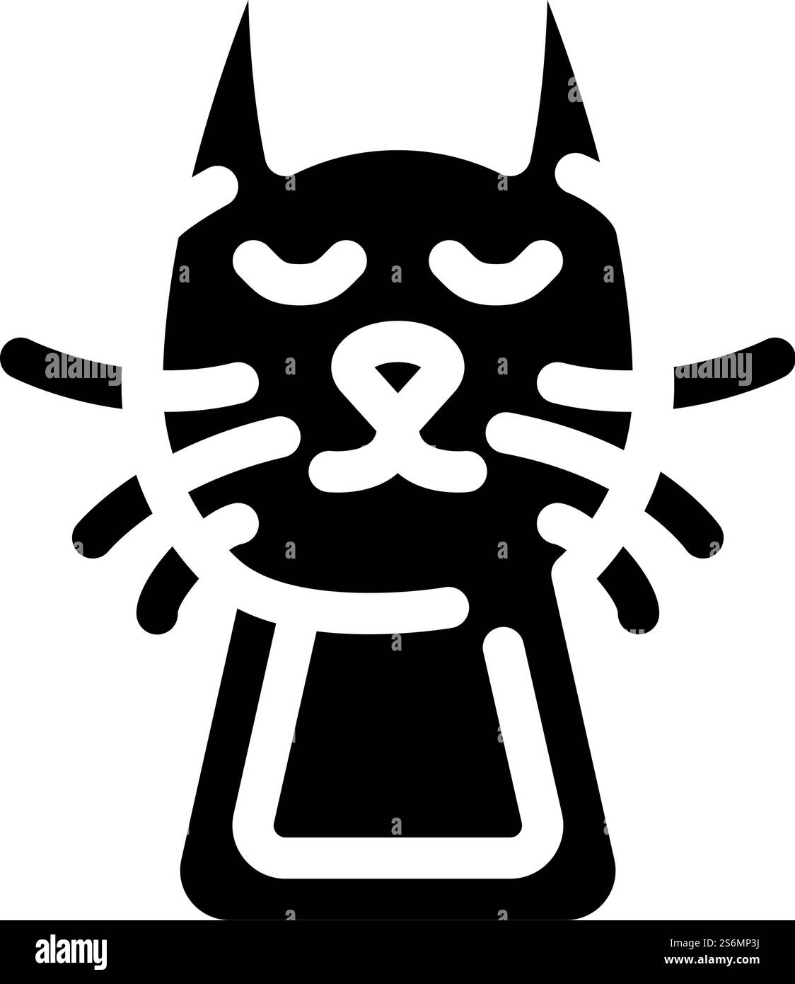 vecteur d'icône de glyphe de poche en feutre. panneau de poche en feutre. illustration noire du symbole de contour isolé. illustration vectorielle d'icône de glyphe de poche en feutre Illustration de Vecteur