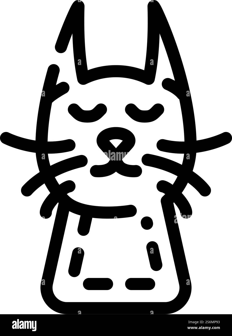 vecteur d'icône de ligne de poche en feutre. panneau de poche en feutre. illustration noire du symbole de contour isolé. illustration vectorielle d'icône de ligne de poche en feutre Illustration de Vecteur