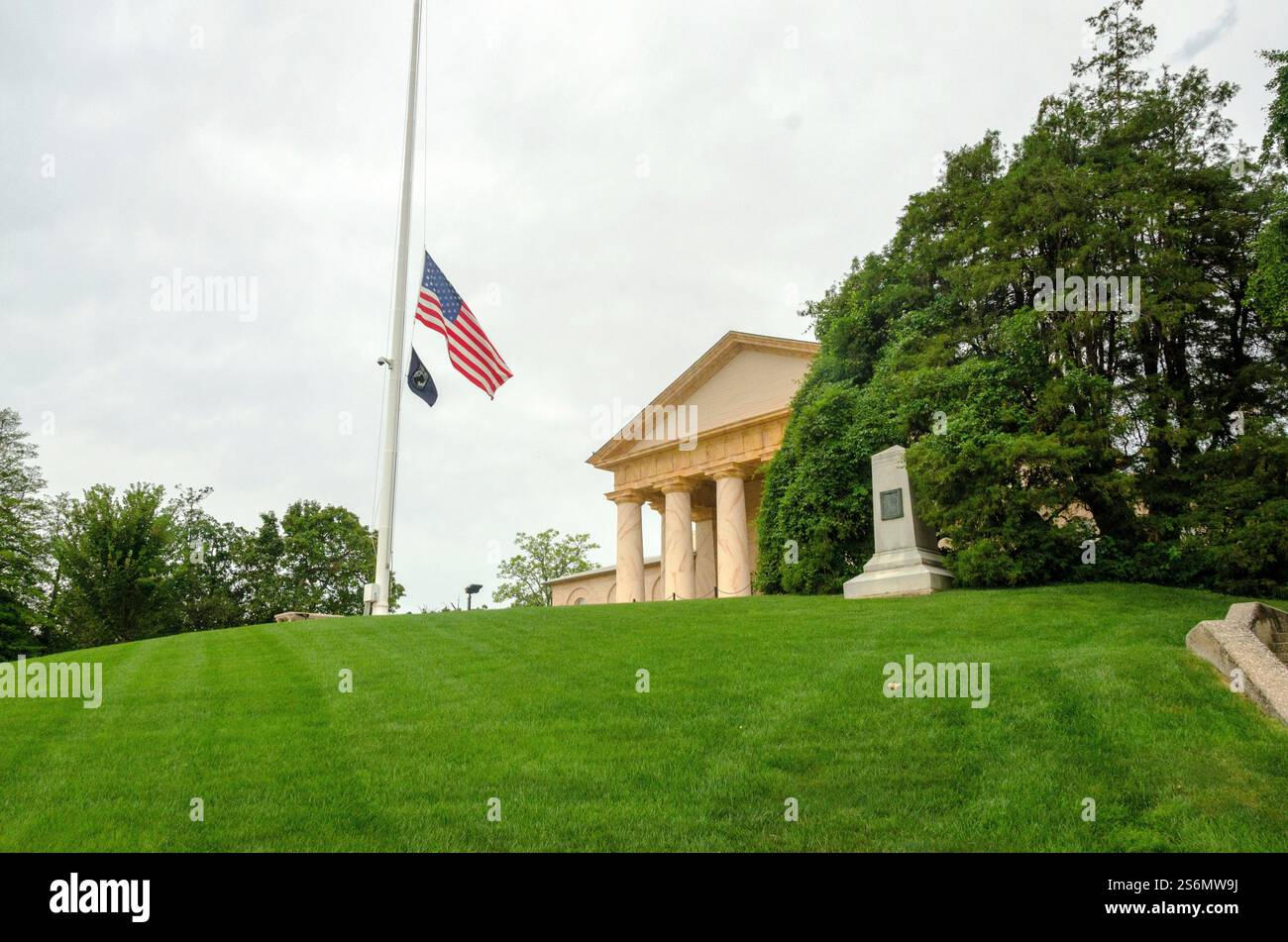 Arlington House et le mémorial Robert E. Lee Banque D'Images