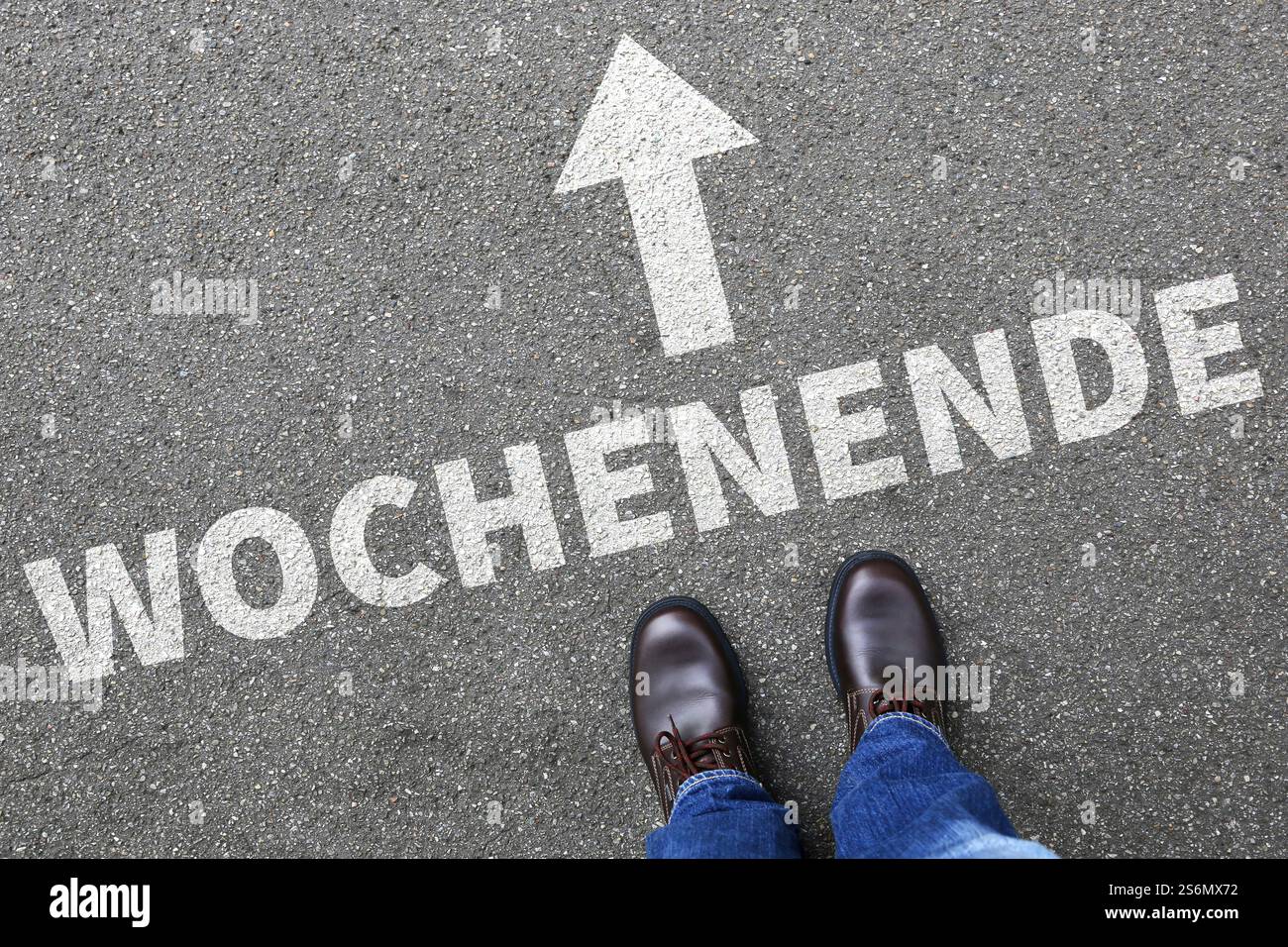 week-end détente loisirs travail personnel concept d'affaires détente Banque D'Images