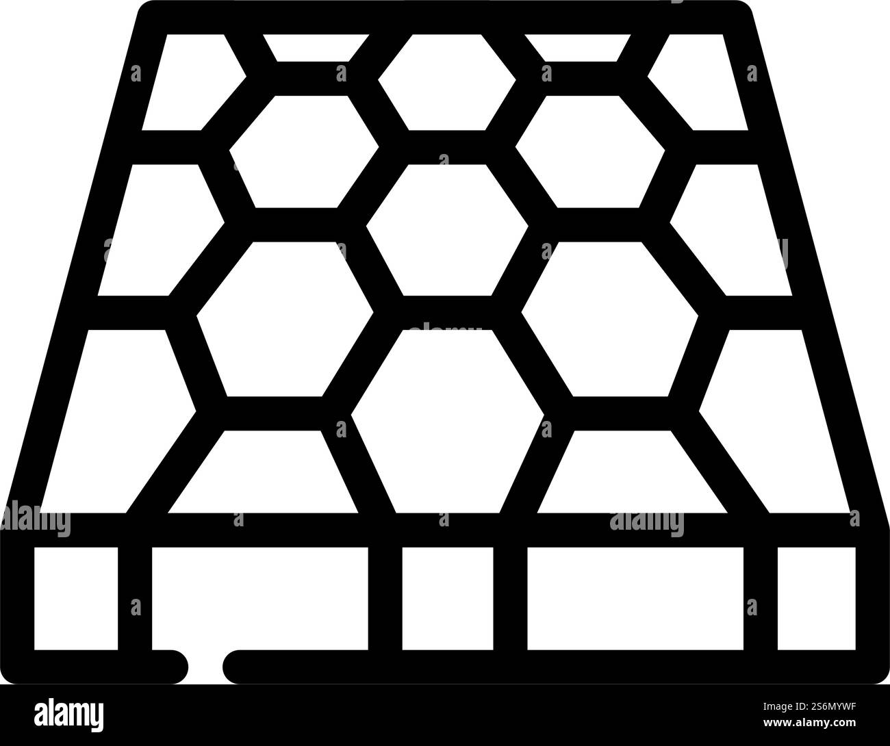 vecteur d'icône de ligne de couche de sol de sport. enseigne sport pour plancher de sol. illustration noire du symbole de contour isolé. Sport rez-de-chaussée ligne d'icône illustration vectorielle de vecteur d'affiche promotionnelle de savon liquide Illustration de Vecteur