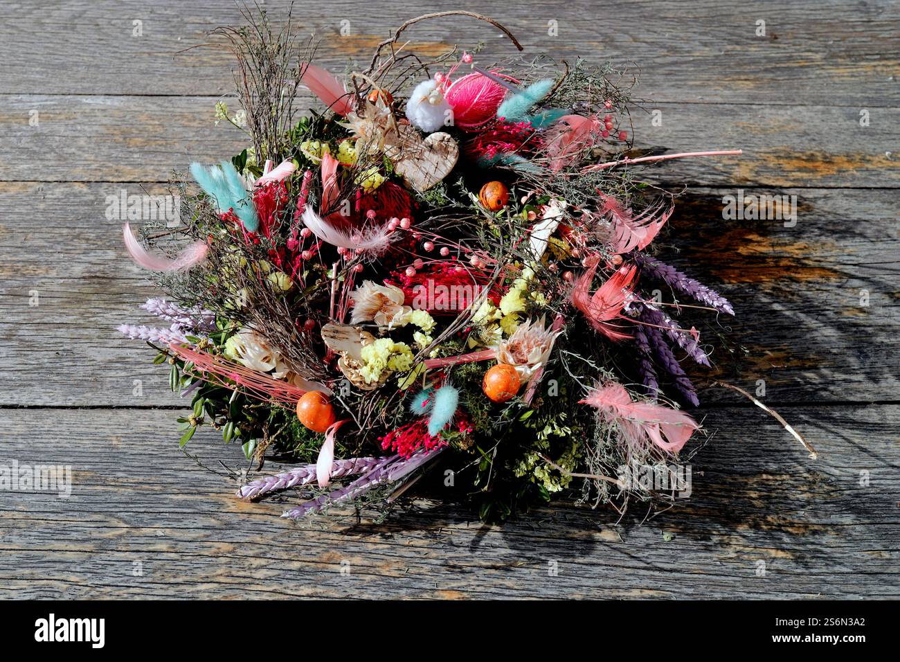 Couronne de printemps Banque D'Images