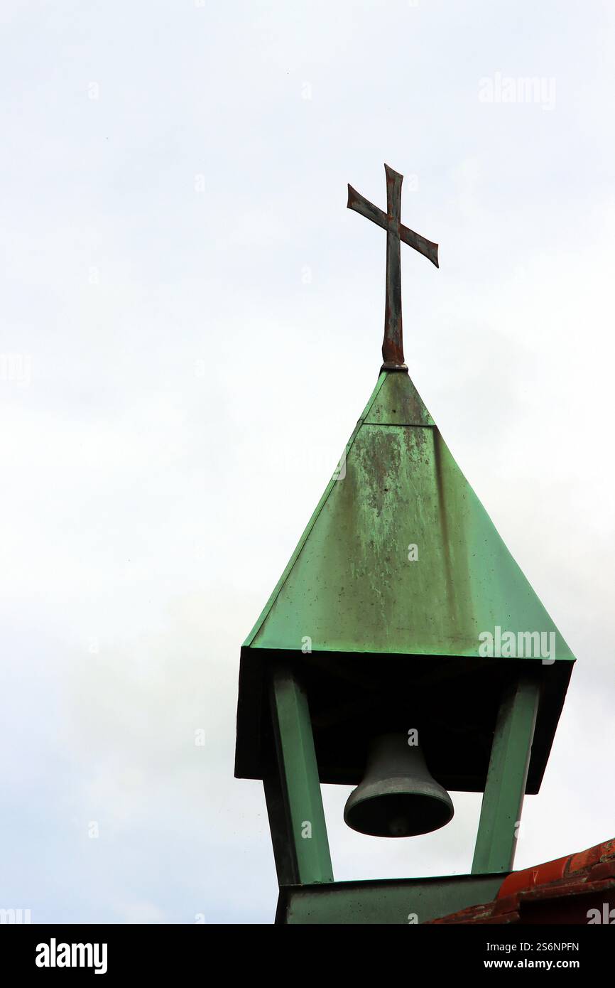 Cloche de cimetière Banque D'Images