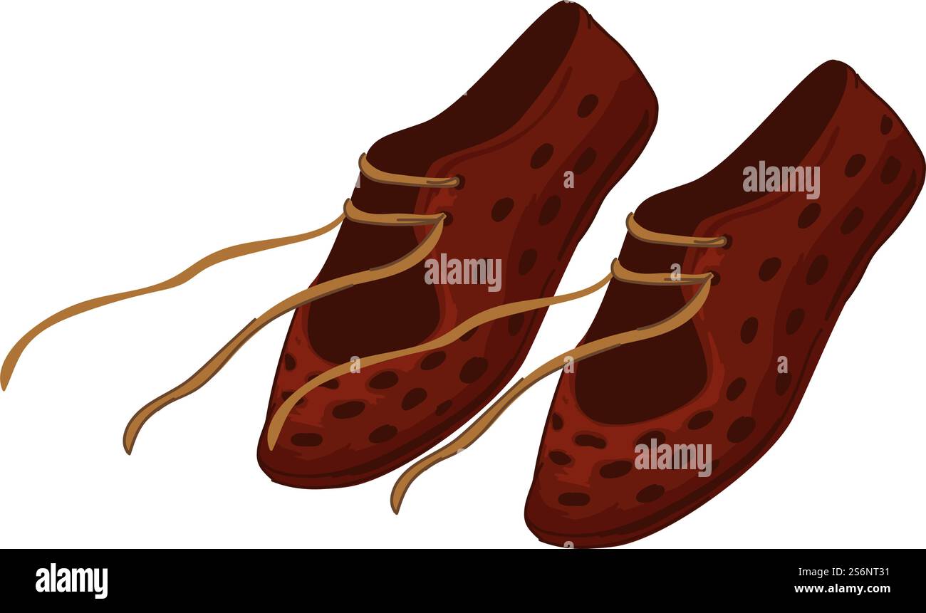 Vieilles bottes des anciens peuples romains ou grecs ou des civilisations antiques. Chaussures isolées avec dentelle, icône de chaussures en cuir. Mode et vêtements, vêtements faits à la main. Vecteur dans le style plat. Chaussures romaines anciennes avec lacets, botte de chaussures anciennes Illustration de Vecteur Vieilles bottes des anciens peuples romains ou grecs ou des civilisations antiques. Chaussures isolées avec dentelle, icône de chaussures en cuir. Mode et vêtements, vêtements faits à la main. Vecteur dans le style plat. Chaussures romaines anciennes avec lacets, botte de chaussures anciennes Illustration de Vecteur
