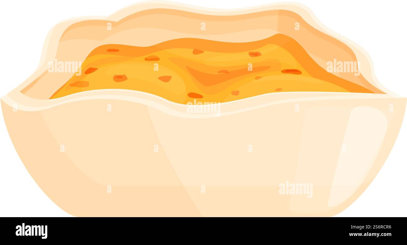 Vecteur de dessin animé d'icône lasagne française. Nourriture pour poulet. Assiette à dîner lasagne. Vecteur de dessin animé d'icône lasagne française. Nourriture pour poulet Illustration de Vecteur