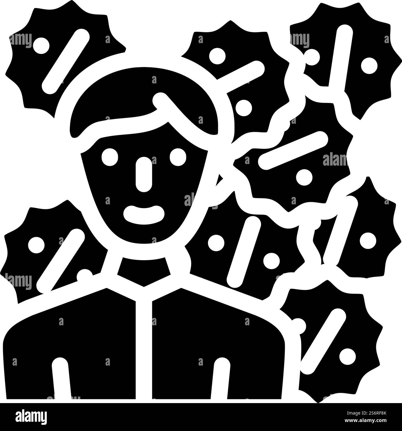 réductions de vecteur d'icône de glyphe de vente. rabais de signe de vente. illustration noire du symbole de contour isolé. réductions de ventes illustration vectorielle d'icône de glyphe de glyphe Illustration de Vecteur