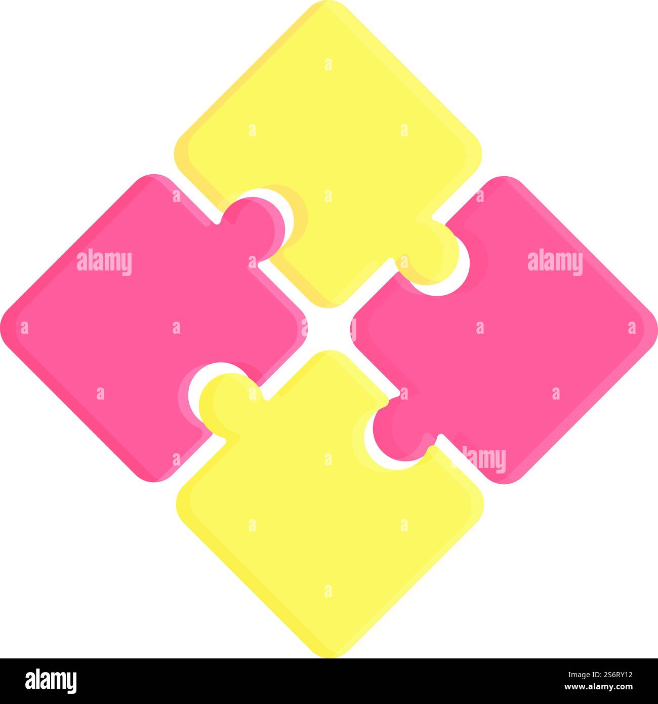 Vecteur de dessin animé d'icône de jeu de puzzle. Éducation des enfants. Trouvez puzzle. Vecteur de dessin animé d'icône de jeu de puzzle. Éducation des enfants Illustration de Vecteur