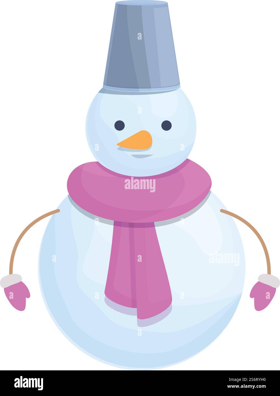  Tête de bonhomme de neige Banque d'images vectorielles - Alamy Bildidee 