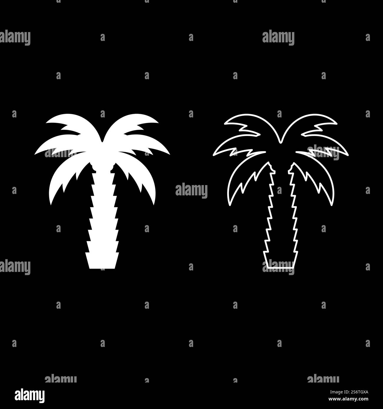 Palmier tropical noix de coco set icône blanc couleur illustration vectorielle image simple plein plein contour ligne de contour mince style plat. Palmier tropical noix de coco set icône blanc couleur illustration vectorielle image solide remplissage contour ligne de contour mince style plat Illustration de Vecteur Palmier tropical noix de coco set icône blanc couleur illustration vectorielle image simple plein plein contour ligne de contour mince style plat. Palmier tropical noix de coco set icône blanc couleur illustration vectorielle image solide remplissage contour ligne de contour mince style plat Illustration de Vecteur