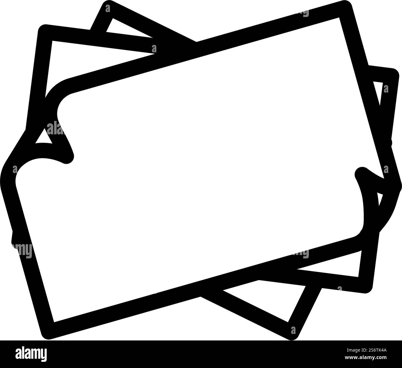vecteur d'icône de ligne de parchemin de cuisson. panneau de papier sulfurisé. illustration noire du symbole de contour isolé. illustration vectorielle d'icône de ligne de parchemin de cuisson Illustration de Vecteur