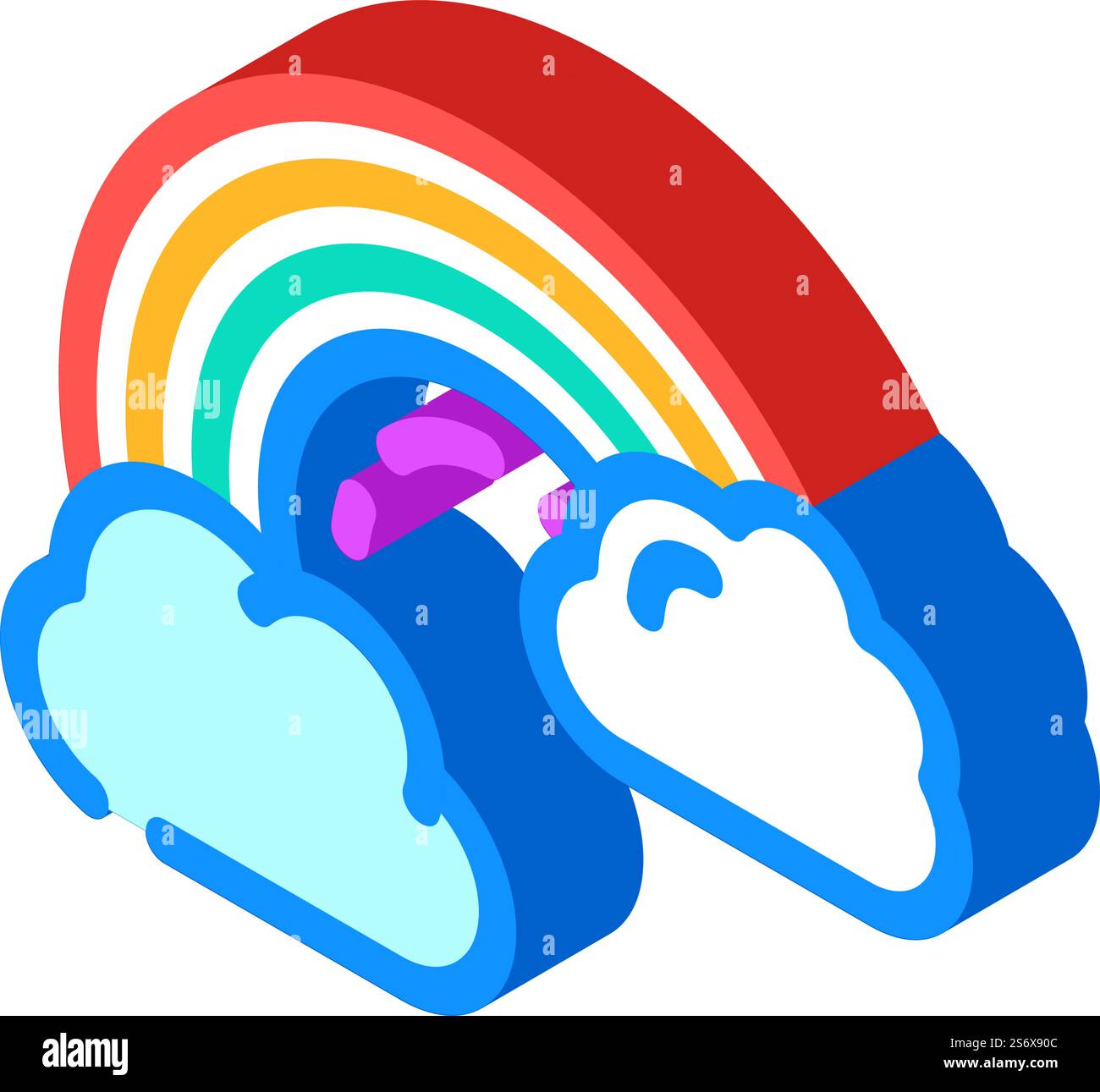 vecteur d'icône isométrique de musique pour enfants. musique pour enfants signe. illustration de symbole isolé. musique pour enfants illustration vectorielle d'icône isométrique Illustration de Vecteur