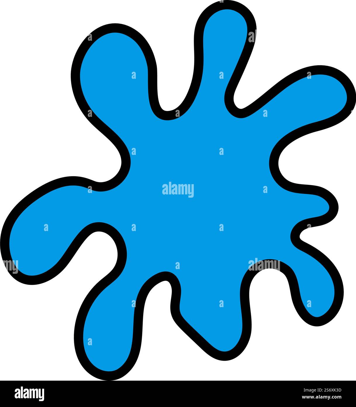 Icône de lot de peinture. Contour gras modifiable avec Color Fill Design. Illustration vectorielle. Illustration de Vecteur