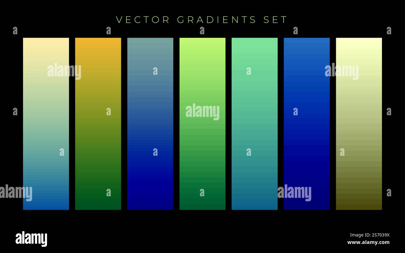 Les gradients thème web design Illustration de Vecteur