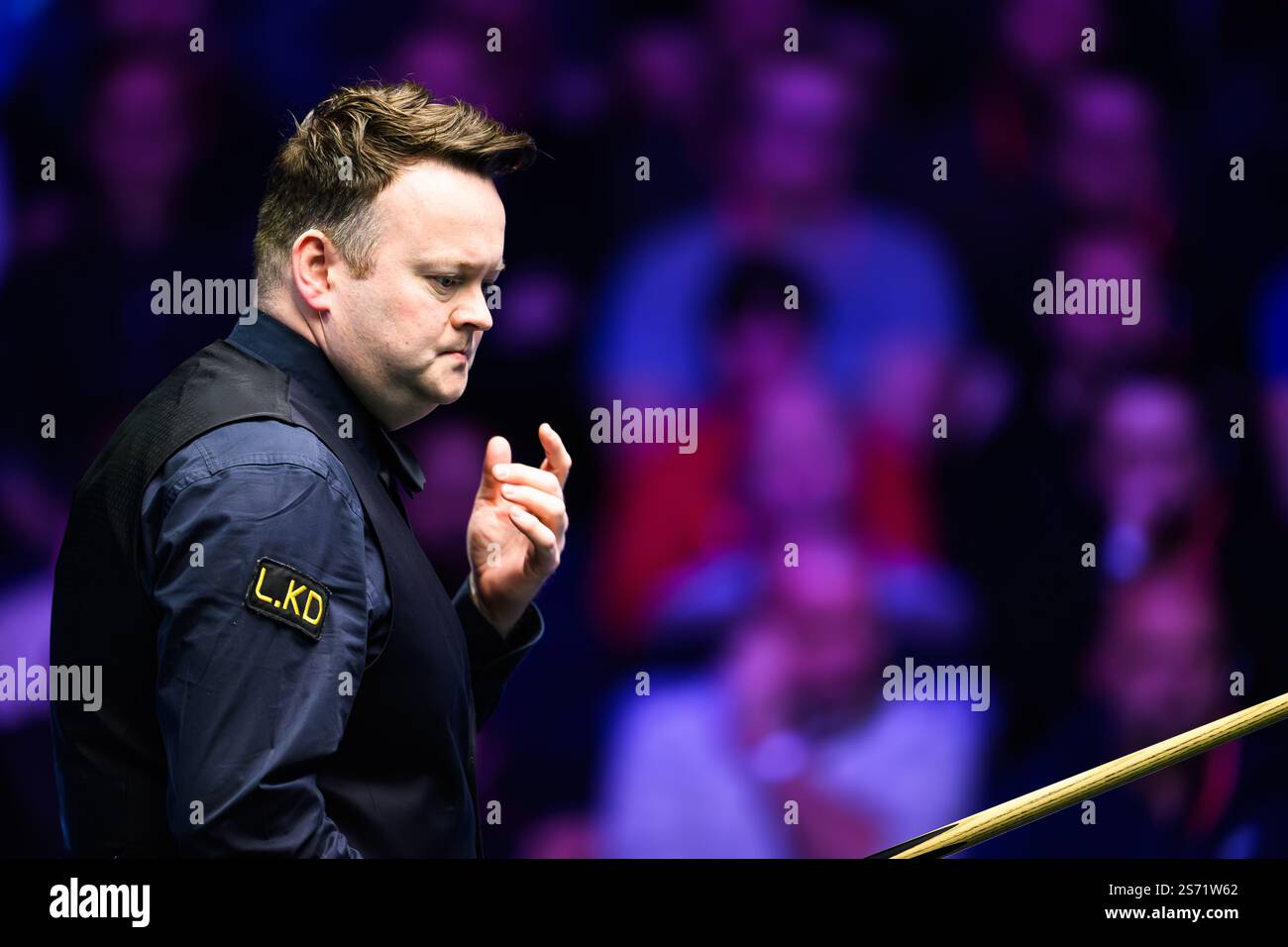 LONDRES, ROYAUME-UNI. 18 janvier 25. Shaun Murphy en demi-finale lors du match Johnstone's Paint Masters - Day 7 demi-finales 2025 à Alexandra Palace le samedi 18 janvier 2025 à LONDRES EN ANGLETERRE. Crédit : Taka G Wu/Alamy Live News Banque D'Images