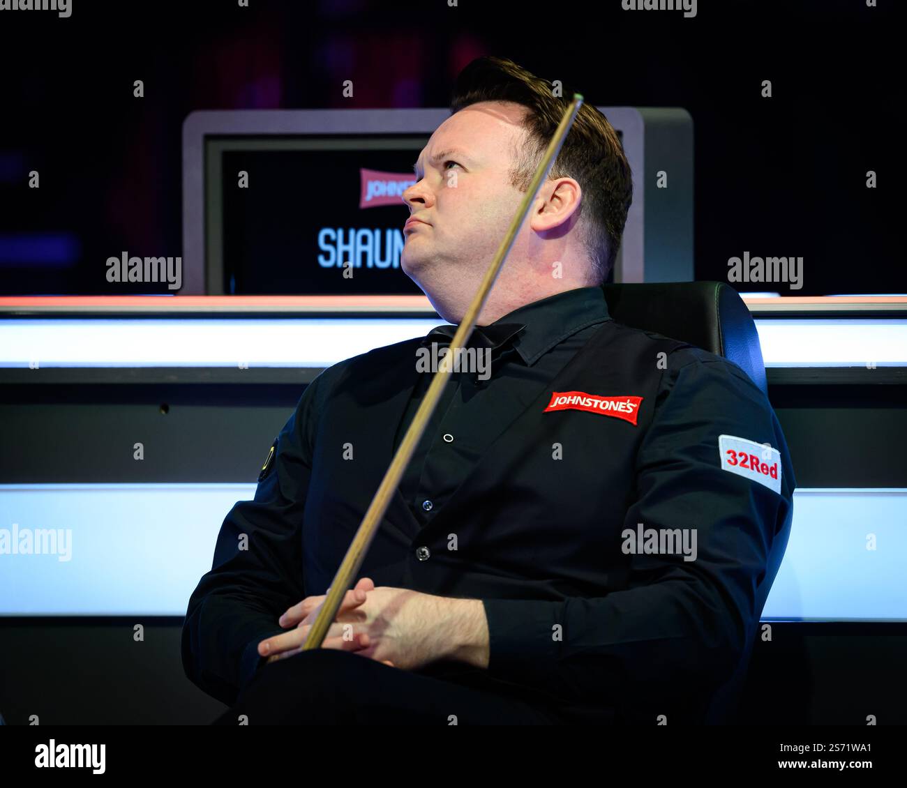 LONDRES, ROYAUME-UNI. 18 janvier 25. Shaun Murphy en demi-finale lors du match Johnstone's Paint Masters - Day 7 demi-finales 2025 à Alexandra Palace le samedi 18 janvier 2025 à LONDRES EN ANGLETERRE. Crédit : Taka G Wu/Alamy Live News Banque D'Images