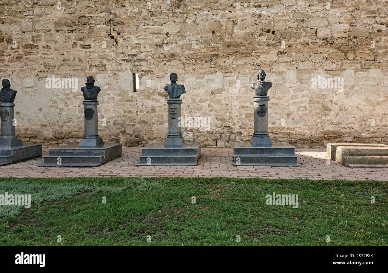 La forteresse de Bendery est un monument architectural du XVIe siècle. Situé sur la rive droite du fleuve Dniestr dans la ville de Bendery, Transnistri Banque D'Images
