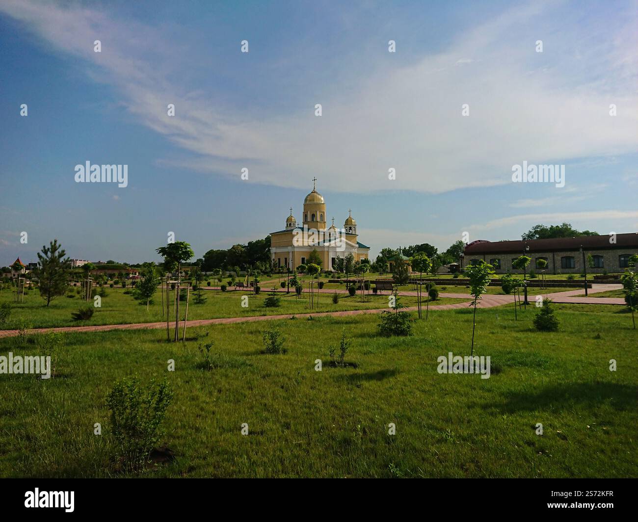 La forteresse de Bendery est un monument architectural du XVIe siècle. Situé sur la rive droite du fleuve Dniestr dans la ville de Bendery, Transnistri Banque D'Images