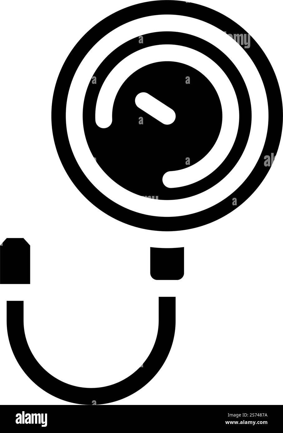 vecteur d'icône de glyphe de moto de pression d'air. panneau de pression d'air pour motocyclette. illustration de symbole isolé. illustration vectorielle d'icône de glyphe de moto de pression d'air Illustration de Vecteur