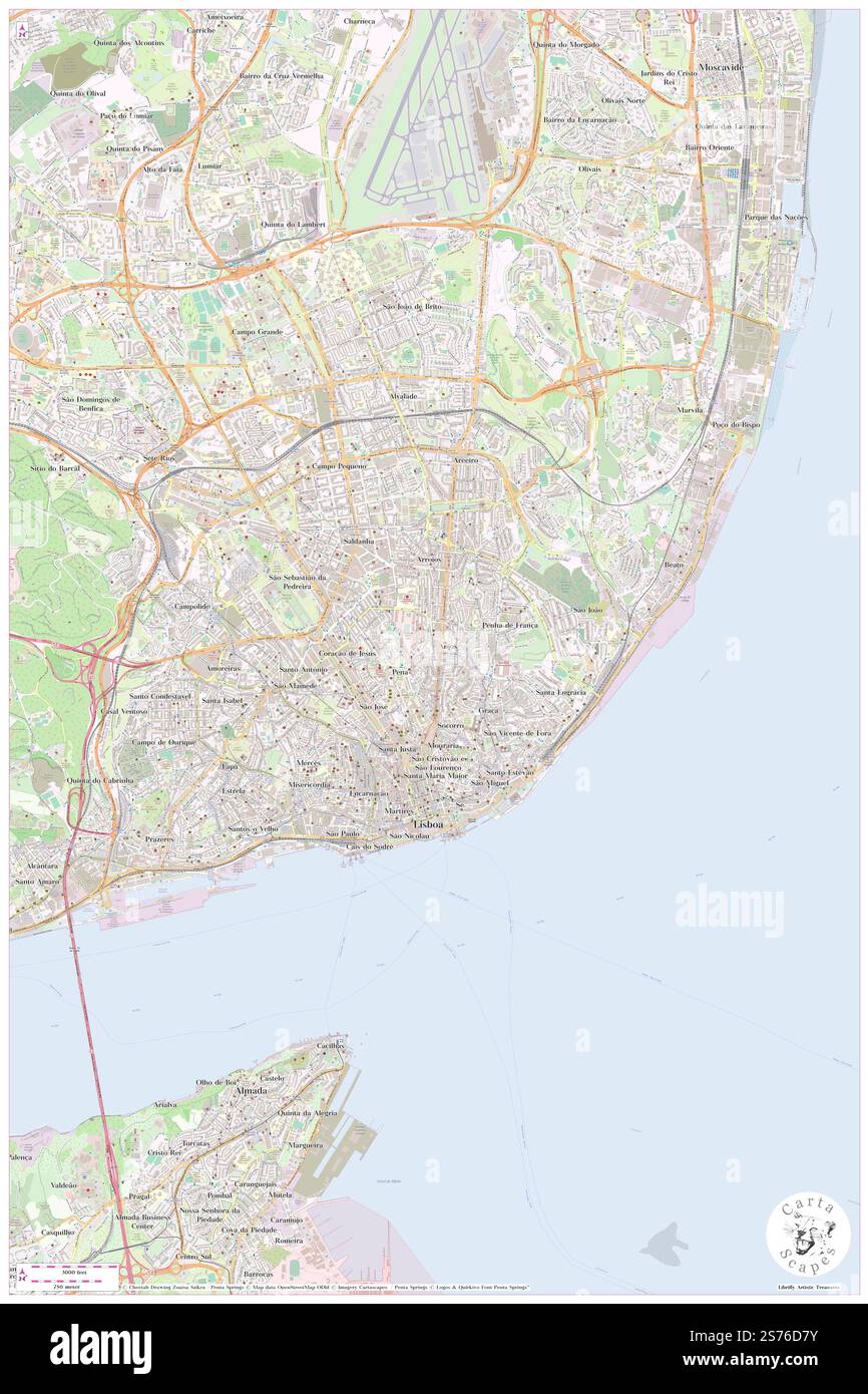 Pouso dos Anjos, Lisbonne, PT, Portugal, Lisbonne, n 38 43' 25'', S 9 8' 9'', carte, Cartascapes carte publiée en 2024. Explorez Cartascapes, une carte qui révèle la diversité des paysages, des cultures et des écosystèmes de la Terre. Voyage à travers le temps et l'espace, découvrir l'interconnexion du passé, du présent et de l'avenir de notre planète. Banque D'Images