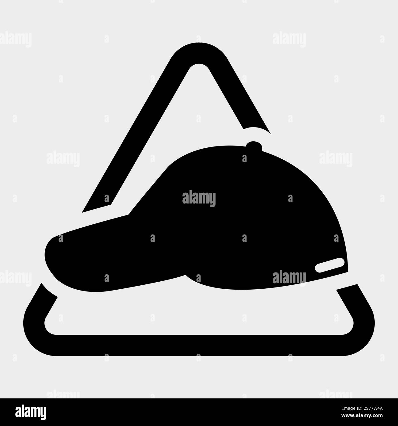 Symbole écart d'usure isoler sur fond blanc, illustration vectorielle EPS.10 Illustration de Vecteur