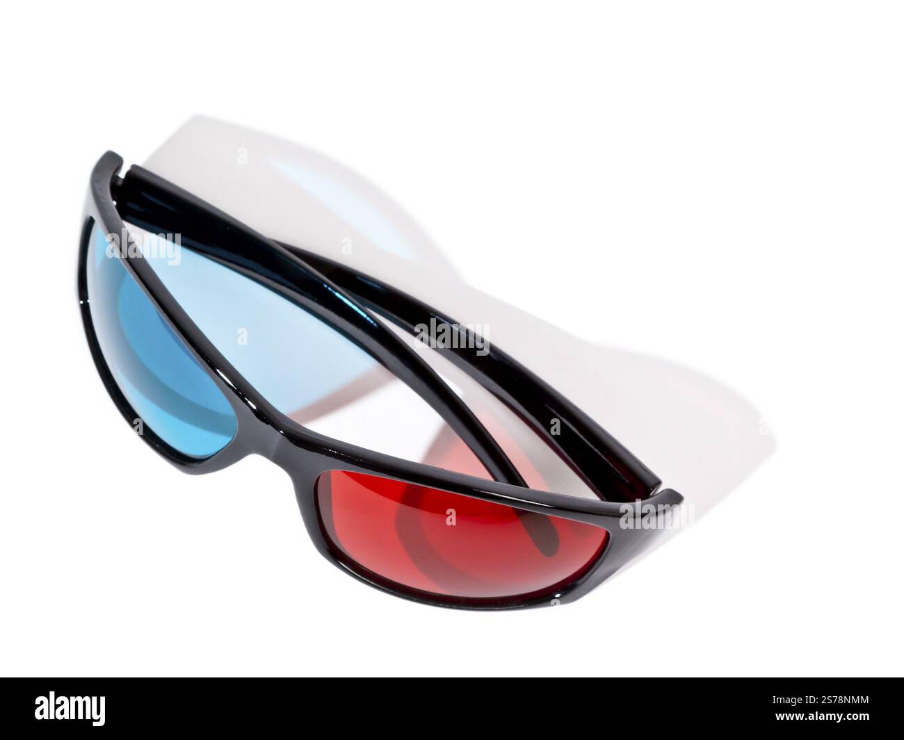 L'image d'une paire de lunettes 3D Banque D'Images