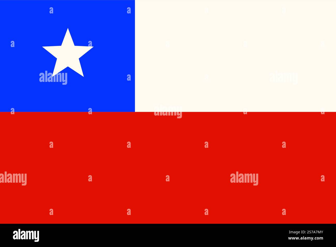 Vecteur de dessin animé d'icône de drapeau du Chili. Voyage national. Culture de Pâques. Vecteur de dessin animé d'icône de drapeau du Chili. Voyage national Illustration de Vecteur