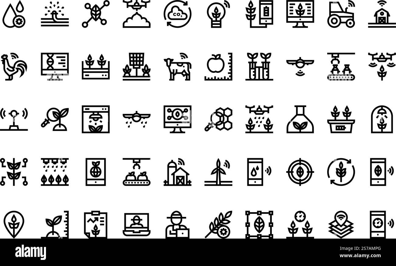 Collection d'icônes vectorielles de haute qualité avec contour modifiable. Idéal pour les projets professionnels et créatifs. Illustration de Vecteur
