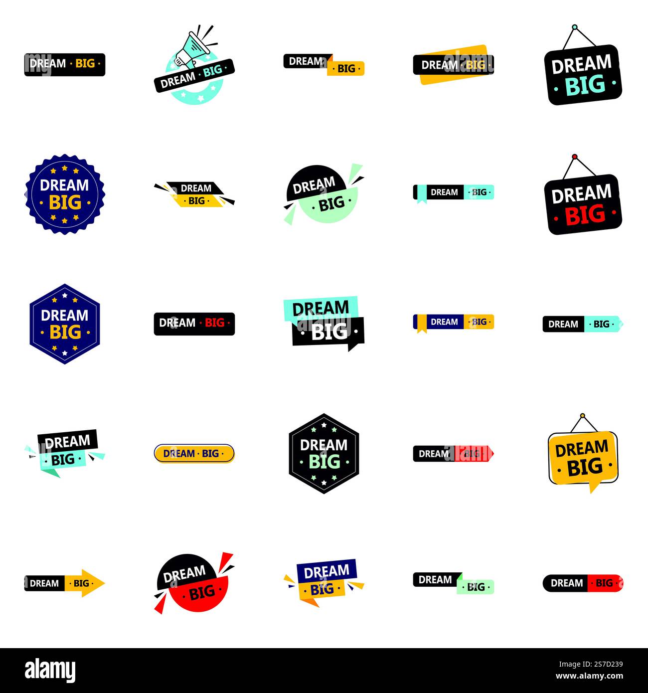 25 Images vectorielles professionnelles pour visualiser un avenir radieux Illustration de Vecteur