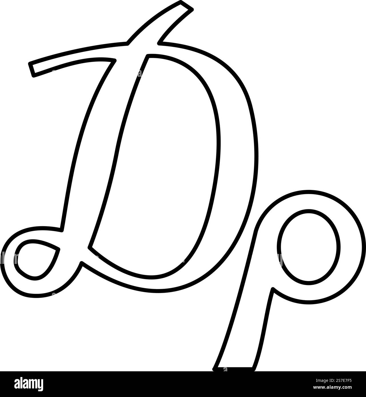 Symbole drachme devise actuelle Grèce signe argent GRD monétaire grec contour ligne icône noir illustration vectorielle image mince style plat simple. Symbole drachme devise actuelle Grèce signe argent GRD monétaire grec contour ligne icône couleur noire illustration vectorielle image style plat mince Illustration de Vecteur