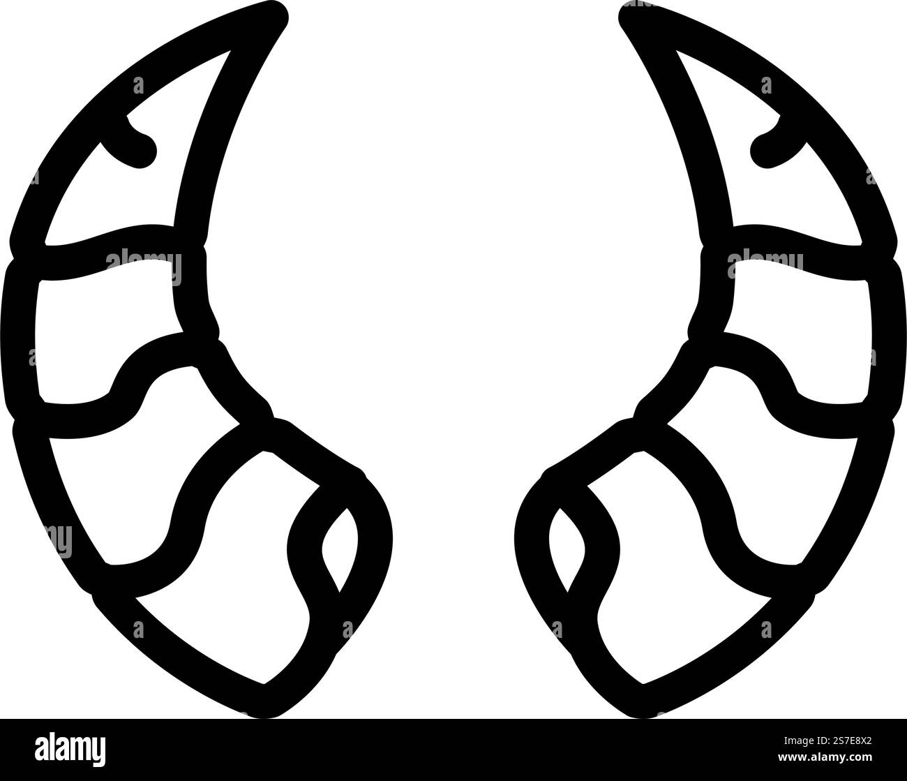 vecteur d'icône de ligne d'animal de corne de chèvre. signe d'animal de corne de chèvre. illustration noire du symbole de contour isolé. illustration vectorielle d'icône de ligne d'animal de corne de chèvre Illustration de Vecteur vecteur d'icône de ligne d'animal de corne de chèvre. signe d'animal de corne de chèvre. illustration noire du symbole de contour isolé. illustration vectorielle d'icône de ligne d'animal de corne de chèvre Illustration de Vecteur