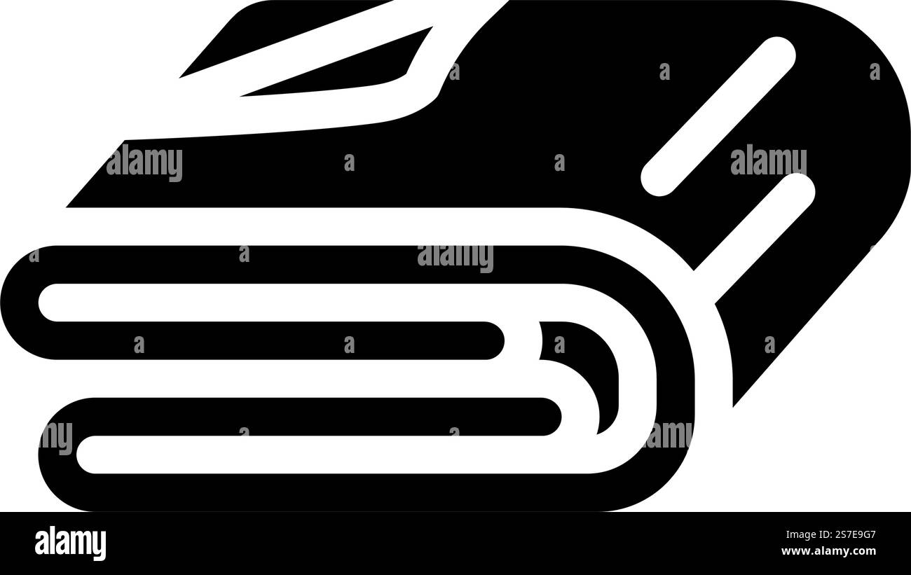 vecteur d'icône de glyphe intérieur de chambre à coucher de couverture. enseigne intérieure de chambre à coucher de couverture. illustration de symbole isolé. illustration vectorielle d'icône de glyphe intérieur de chambre à coucher de couverture Illustration de Vecteur