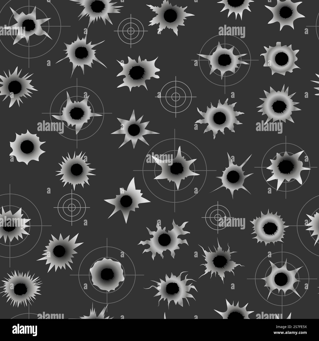 Motif de trous de tir. Points de tir sur le mur modèle de fond transparent de vecteur récent de tir d'arme, après illustration de destruction de crime. Motif de trous de tir. Points de tir sur le modèle de fond transparent de vecteur récent de mur Illustration de Vecteur