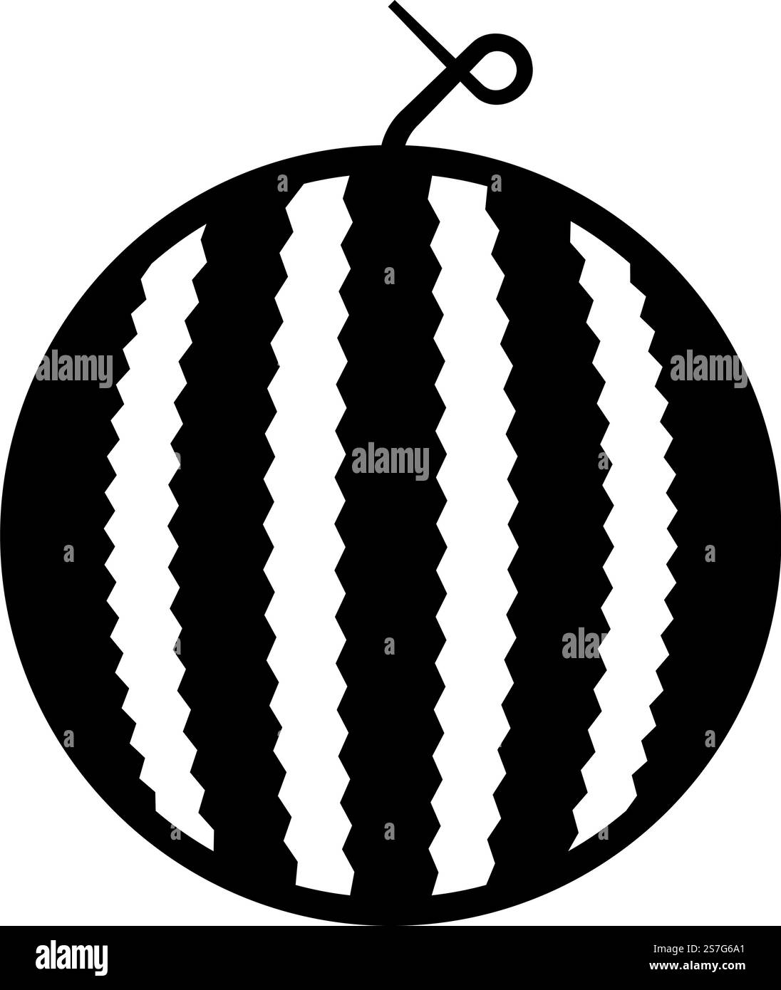 Pastèque fruits mûrs baies fruits de nourriture d'été dessert icône de couleur noire illustration vectorielle image plat style simple. Pastèque fruits mûrs baies fruits d'été nourriture dessert icône de couleur noire illustration vectorielle image style plat Illustration de Vecteur