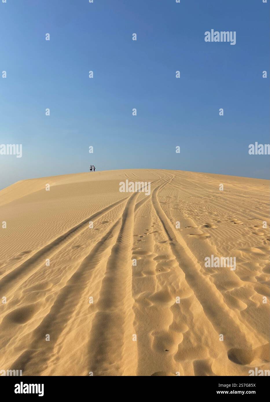 Mui ne Vietnam Đồi Cát Đỏ - Image de stock capturée avec un smartphone