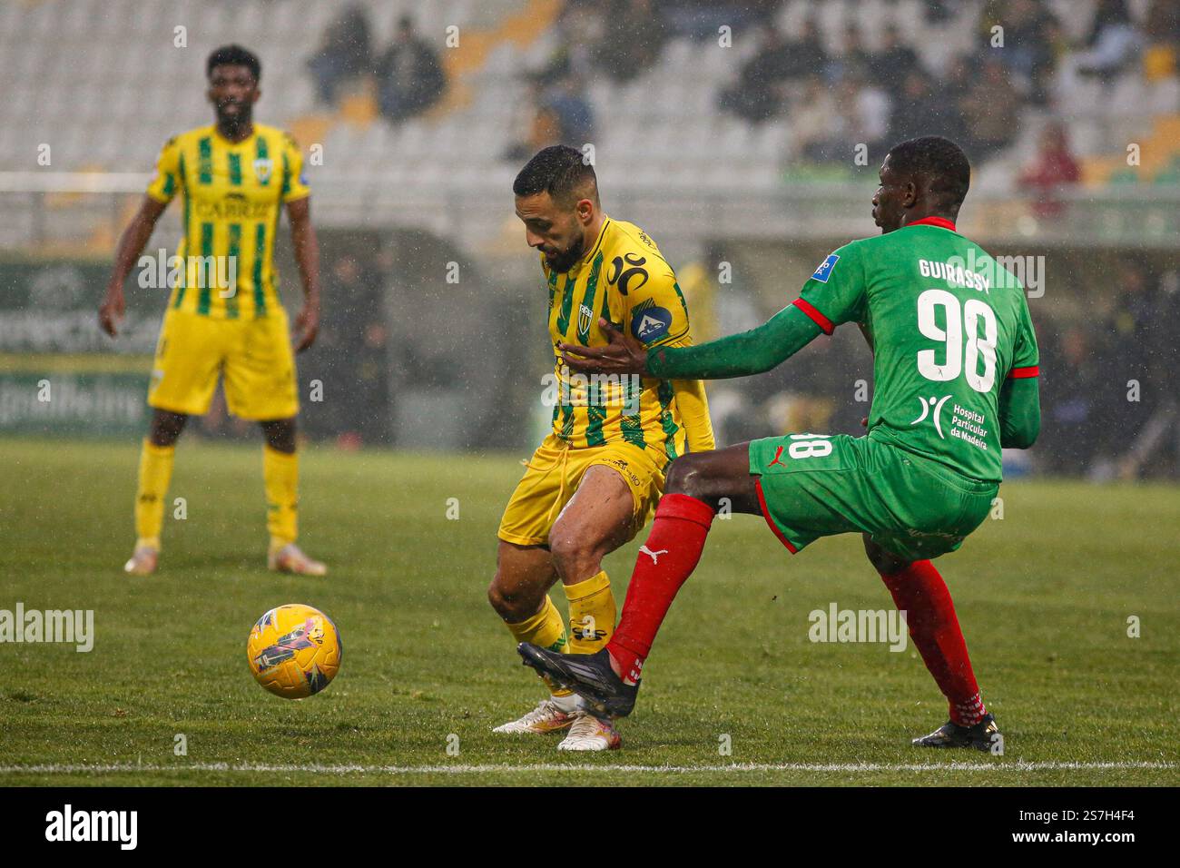 Tondela, Pt, Portugal. 19 janvier 2025. Tondela (pt) 01/19/2025 - liga portugal meu super - cd tondela xmario M. Ã¢â‚¬'costinha joueur de tondela lors du match entre tondela xmario M., valable pour la 18ème manche de la ligue portugaise 2 meu super, qui s'est tenue au stade joao cardoso, à tondela, ce dimanche après-midi,(19) (Credit image : © Alexandre Gomes/TheNEWS2 via ZUMA Press Wire) USAGE ÉDITORIAL! Non destiné à UN USAGE commercial ! Banque D'Images