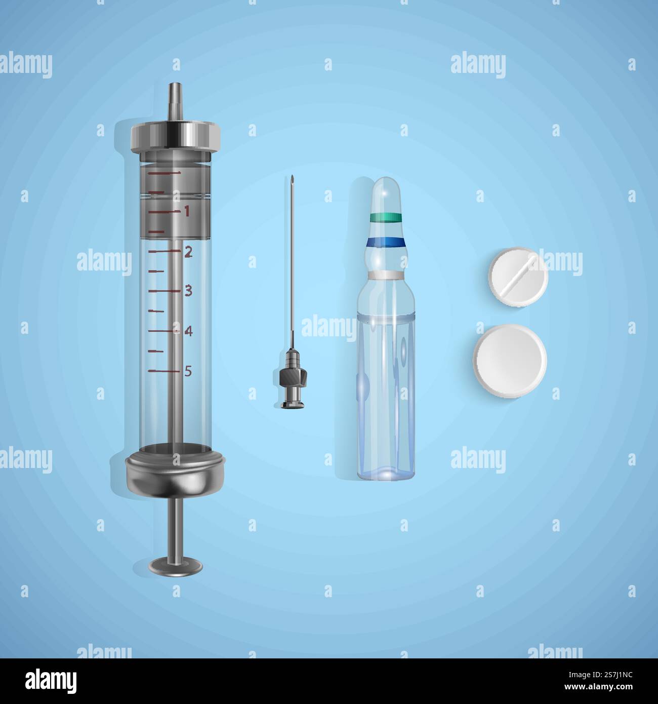 Ampoule. Ensemble d'ampoules, seringue et comprimés. Médecine et soins de santé. Illustration du vecteur eps 10.. Ampoule. Ensemble d'ampoules, seringue et comprimés. Médecine et soins de santé. Illustration vectorielle. Illustration de Vecteur