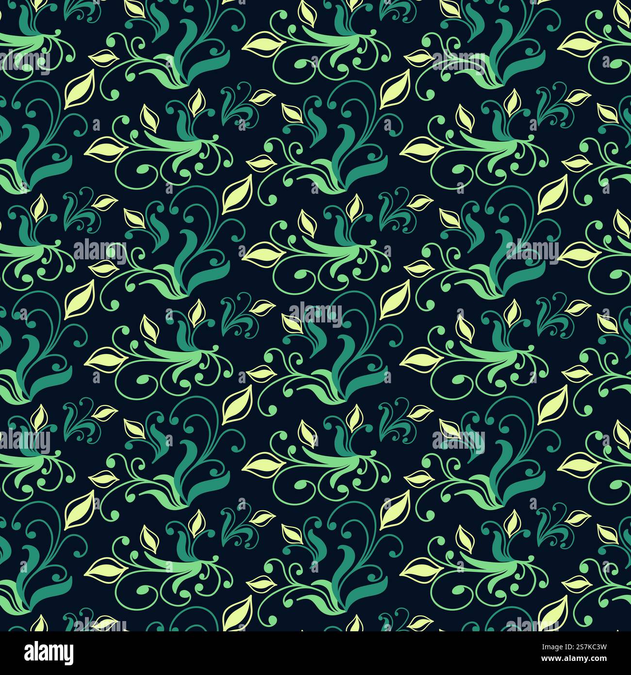 Motif sans couture vintage avec des éléments floraux. Texture pour fonds d'écran, arrière-plans et remplissage de page. Illustration vectorielle.. Motif sans couture vintage avec des éléments floraux. Texture pour wallp Illustration de Vecteur