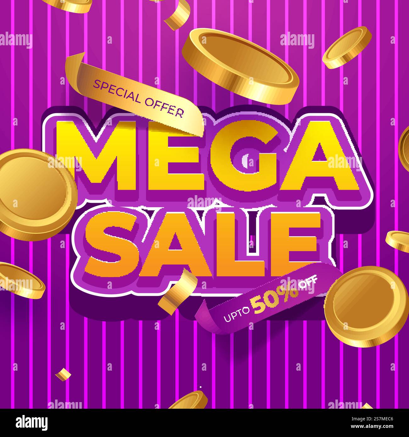 Bannière de vente finale d'offre spéciale Illustration de Vecteur